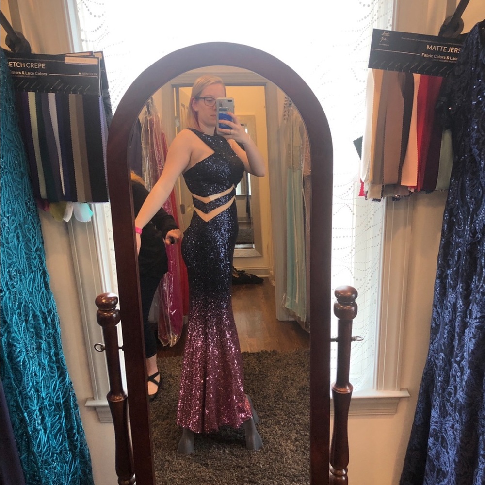 Second prom dress available, designer dress